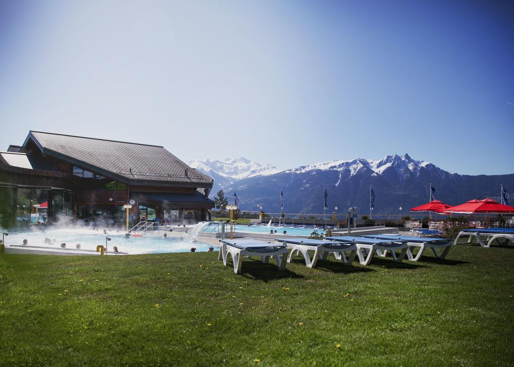 Hotel Les Bains D'Ovronnaz Buitenkant foto