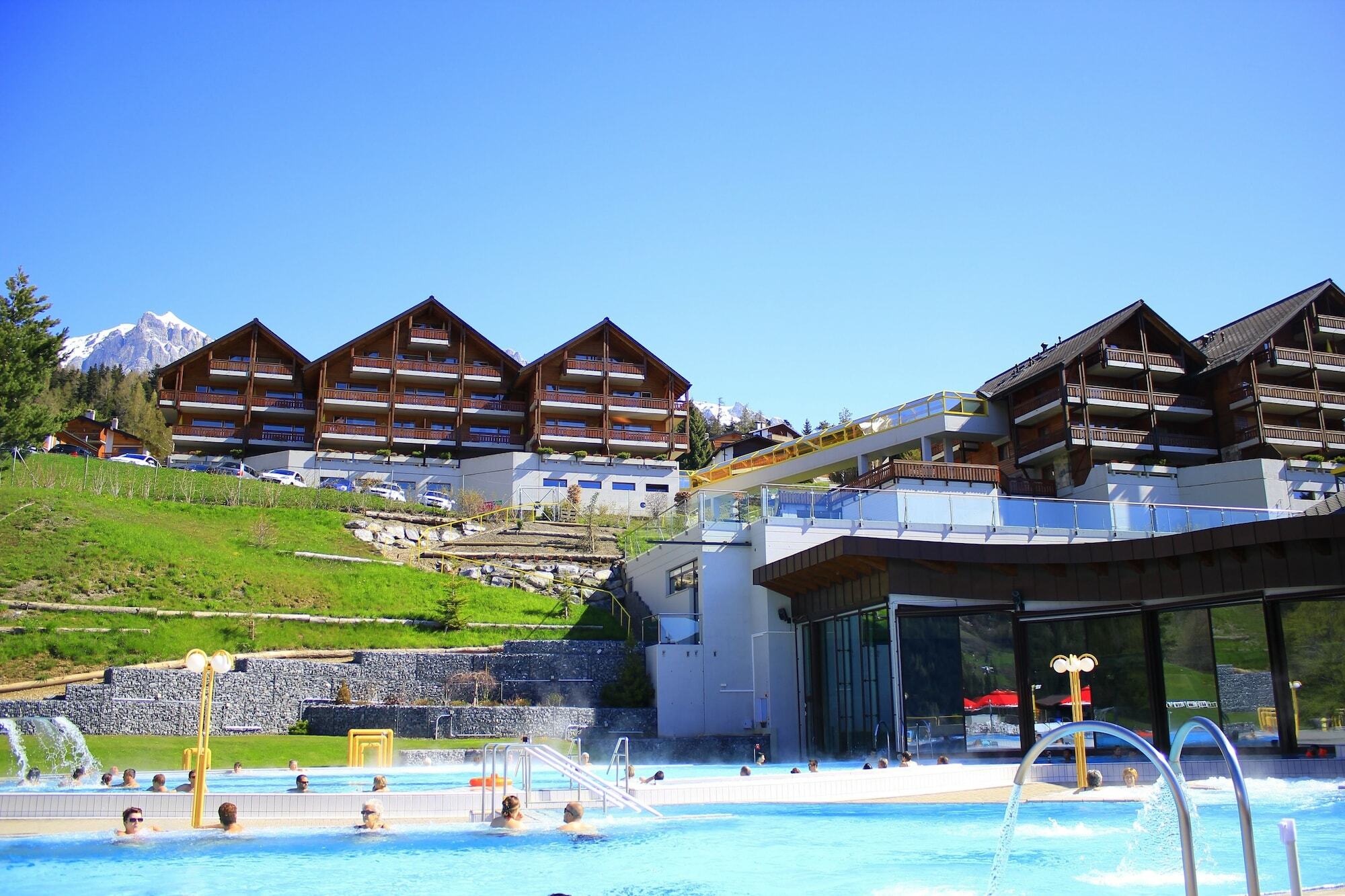 Hotel Les Bains D'Ovronnaz Buitenkant foto